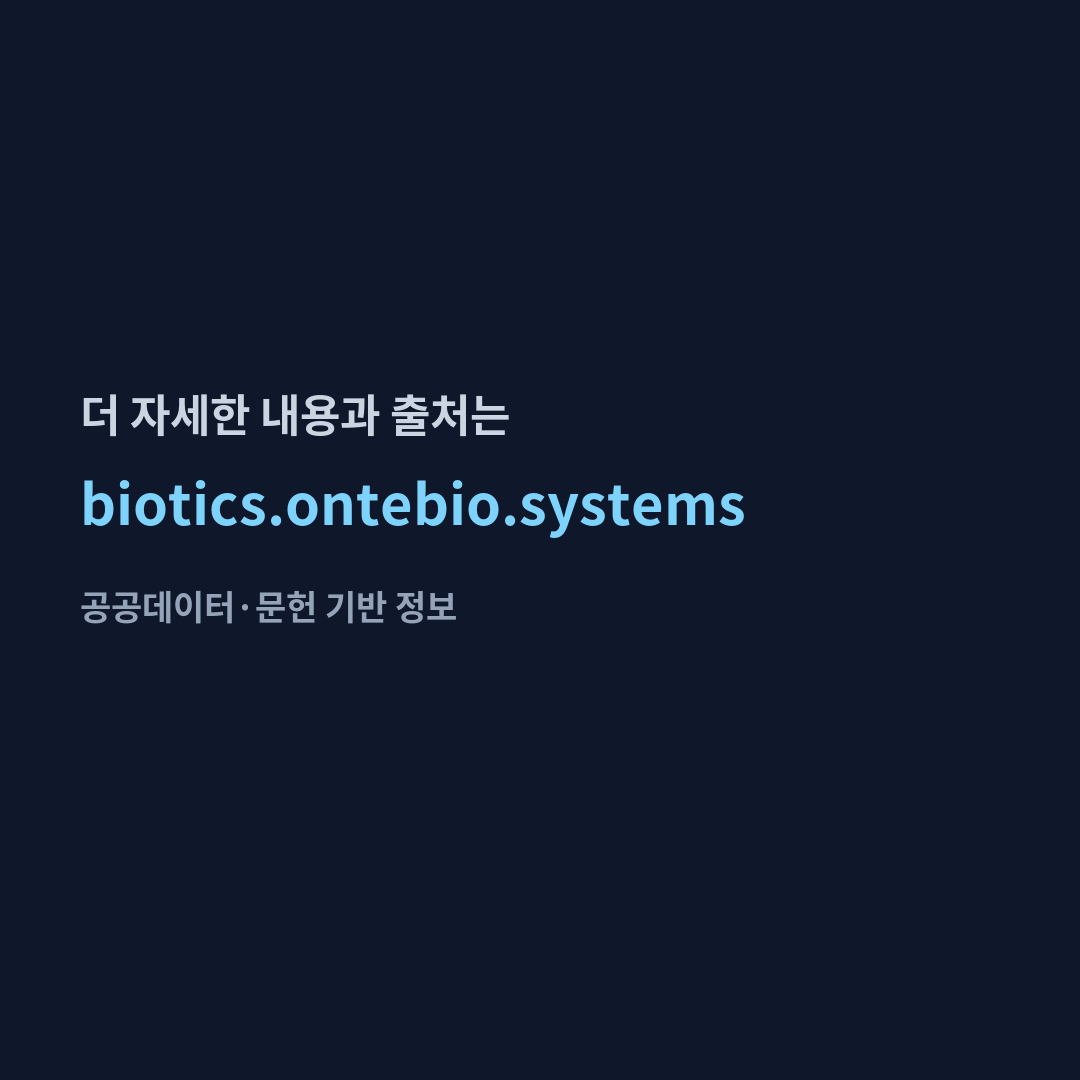 낙산균 효능 근거 카드뉴스 7장